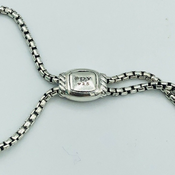 David Yurman Pave Diamond Cross Crucifix Bracelet - Picture 4 of 5